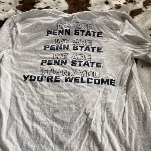 Nike Unisex Pennstate 2021 White out long sleeve tshirt