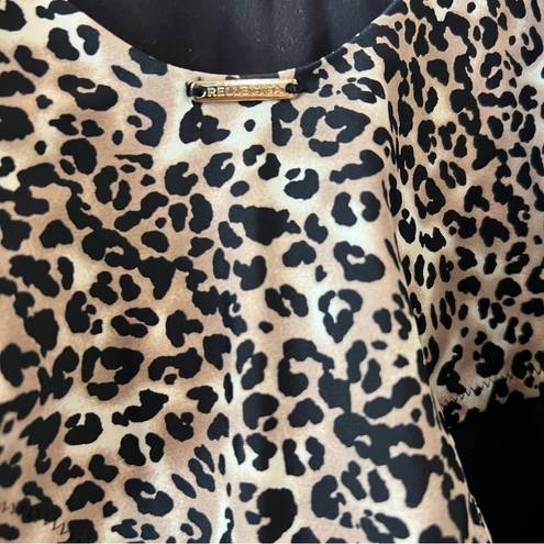 Relleciga  Leopard One Piece Sexy Swimsuit Animal Cheetah Thong XL Open Back