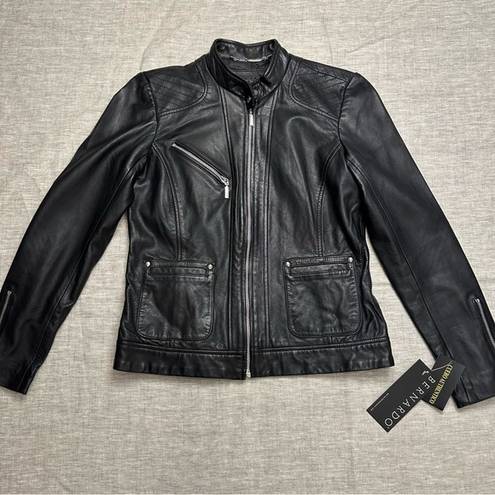 Bernardo Leather Jacket NWT