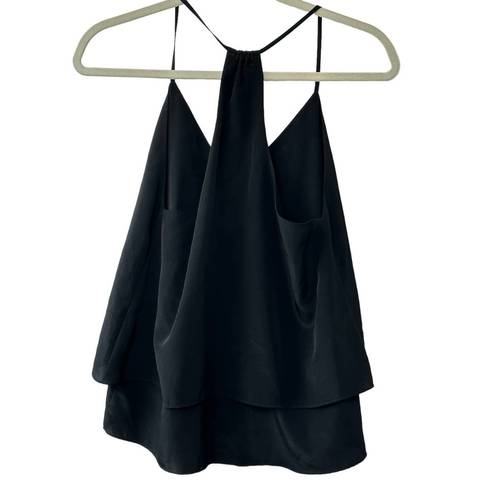 Lovers + Friends  Black Tiered Racerback Cami Tank Women's Small