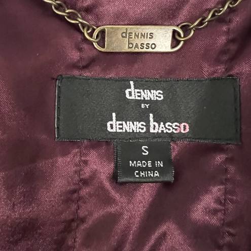 Dennis Basso NWOT -  Rosette Faux Fur Coat - Size S