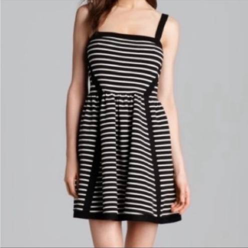 Juicy Couture  Striped Black and White Mink Dress