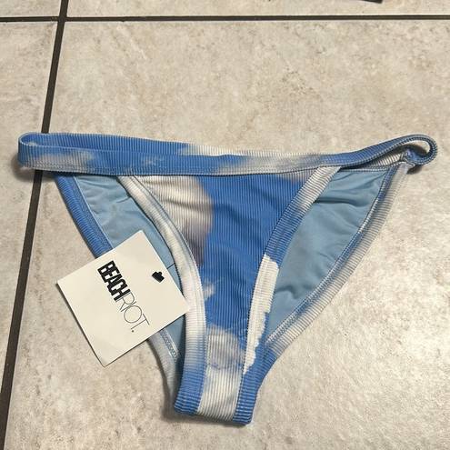 Beach Riot NWT  Azure Cloud Bikini Set