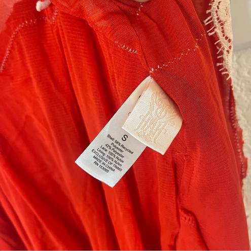 Dancing Queen NEW WE ARE HAH  BLOOD ORANGE DRESS SZ SMALL