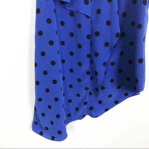 Yoana Baraschi  Polka Dot Ruffle Tank Top Small