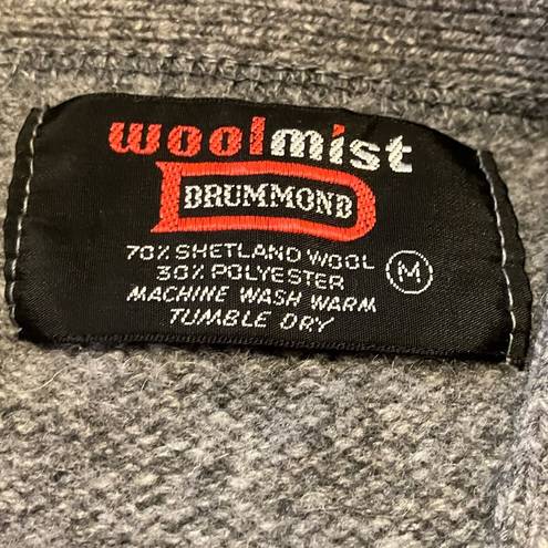 American Vintage Vintage, gray wool unisex vest, medium