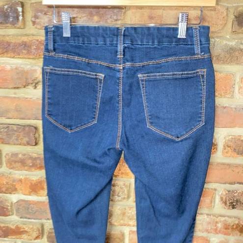 Faded Glory  Dark Wash Blue Denim Skinny Jegging Jeans Women's Size 6P Petite