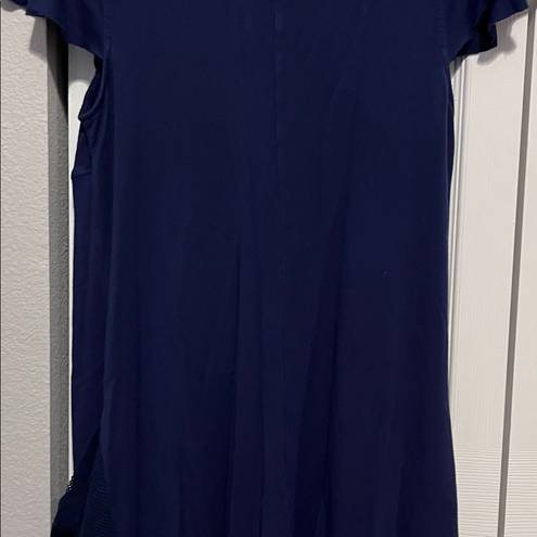 Philosophy  blue purple dress with pockets size xl