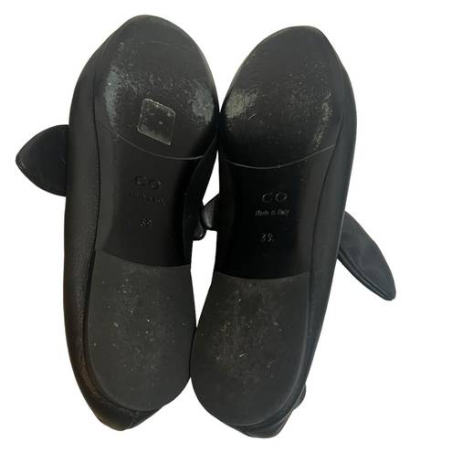 Krass&co  Bow Leather ballet Flats black Sz 39