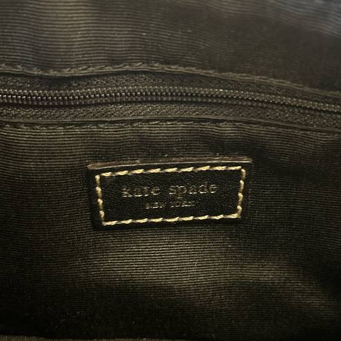 Kate Spade  Black Shoulder Bag. Inside zipper pocket. EUC