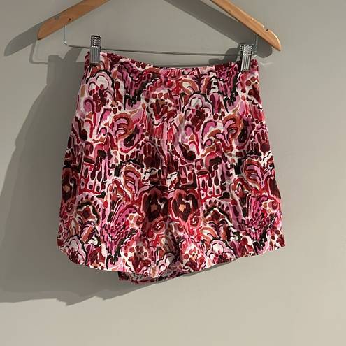 ZARA  Printed Twist Front Skort