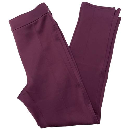 Z By Zella New  Pull On Ankle Pant Sobo Stretch Jersey Purple Nectar