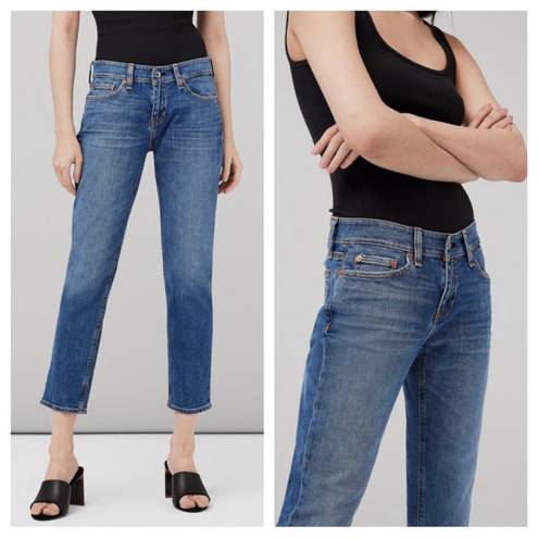 Rag and Bone  Dre Low-Rise Slim Boyfriend Jeans