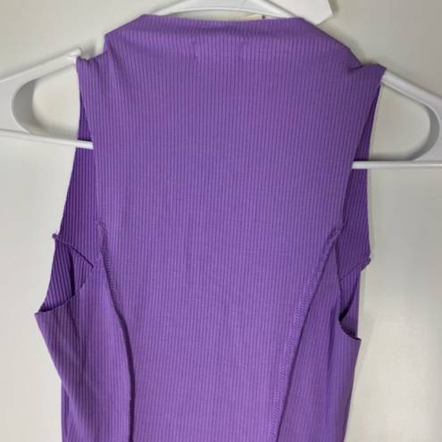 Naked Wardrobe  Lilac Snatched & Sexy Sleeveless BodyCon Dress lavender