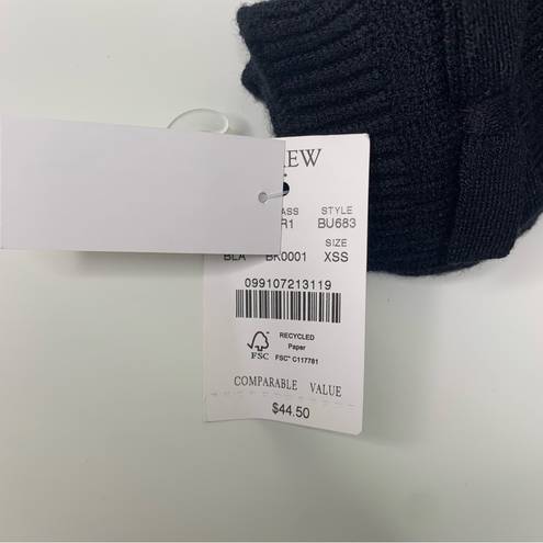 J.Crew NWT  Bow Tech Gloves Black