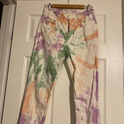 Revolve GRLFRND GRLFRND Karolina in Sugar Magnolia Tie Dye Jeans 27