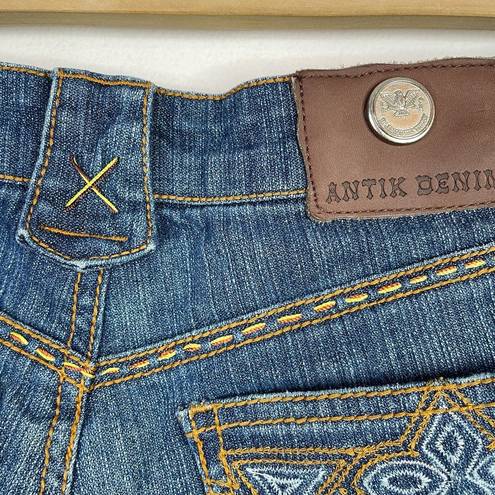 Antik Denim  Y2K western Embroidered Bootcut Boot cut Mid Rise jeans womens 29