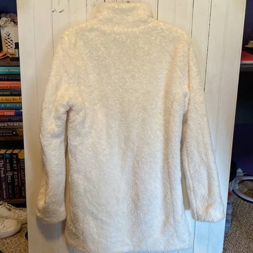 Krass&co G.H. Bass & . Maxi Teddy Jacket White Size M