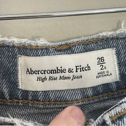 Abercrombie & Fitch  Distressed Highest Rise Mom Jeans Size 26 Size 2