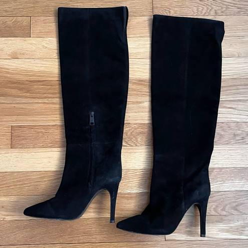 Joie  Over-Knee Suede Stiletto Boots - Size 37