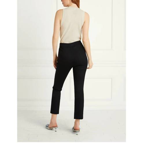Hill House NEW  The Claire Pant in Black Stretch Cotton