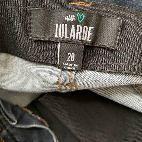 LuLaRoe Essential Skinny Dark Wash Jeans Women’s Size 28 Regular