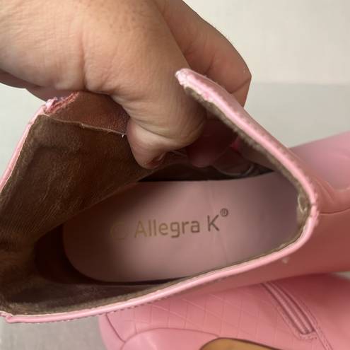 Allegra K  Women's Pointed Toe Zipper Stiletto‎ Heel Ankle Boots Sz 10 🟥