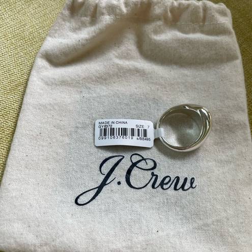 J.Crew  Silver Ring Size 7