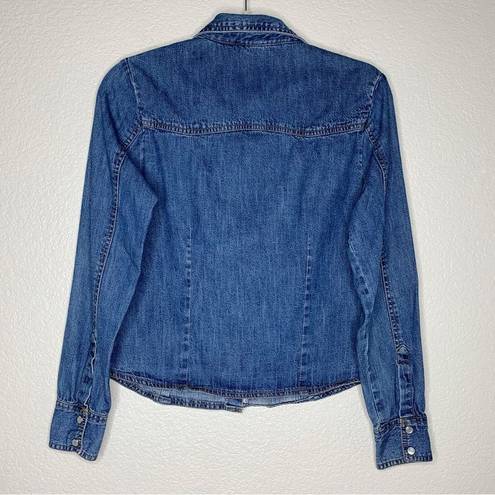 Krass&co Andrew &  Vintage Women’s Denim Button Down Shirt