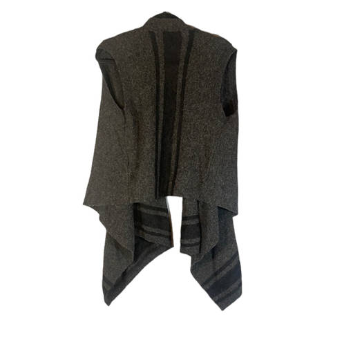 Banana Republic  Gray Boho Sleeveless Cardigan Vest Women Sz XS