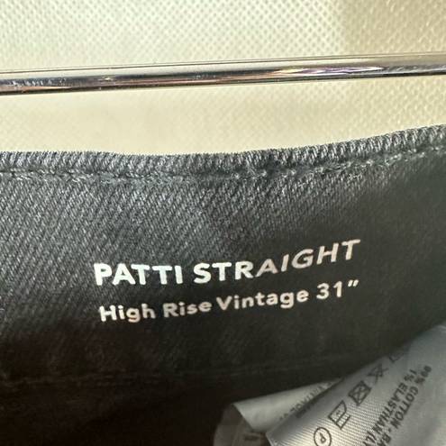 DL1961  Patti Straight High Rise Vintage 31” inseam Nightshade Size 25