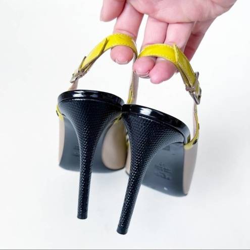 Fendi  Monster Slingback Heels Size 40