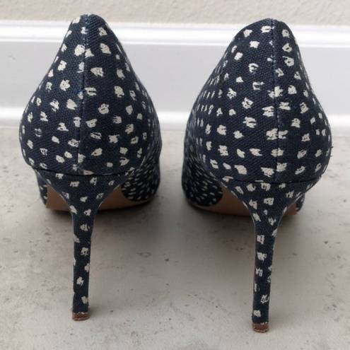 Loft Women's Denim Speckled Pumps Size 9