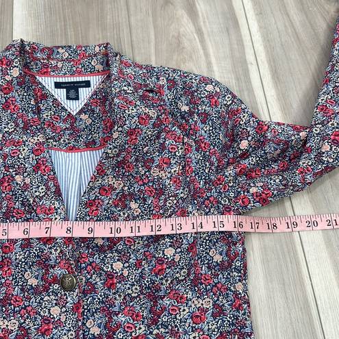 Tommy Hilfiger  floral fitted blazer size small