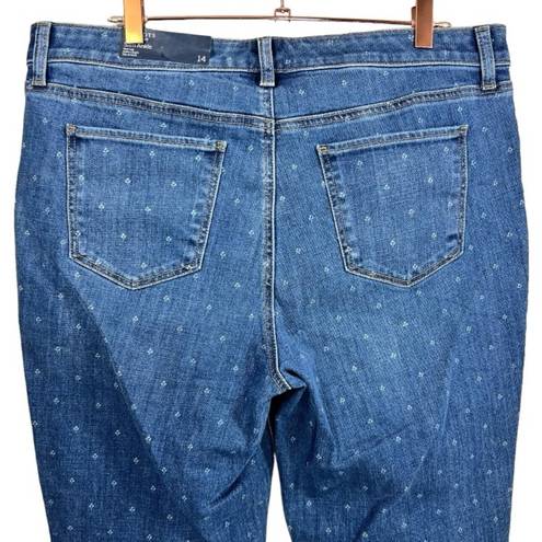 Talbots NWT  Flawless Slim Ankle Jeans 14