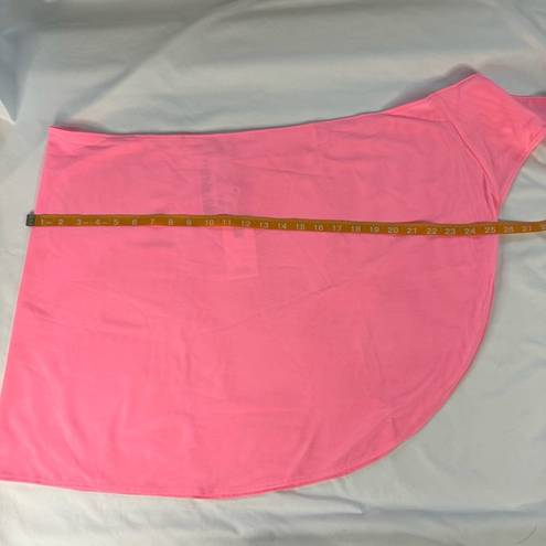 Good American  Sugar Pink size 5-8 2X-5X Leg Daze Sarong Barbie Pool Beach Resort