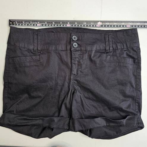 Torrid  Womens 14 Black Everyday Shorts Stretchy Pockets Beach Coastal Plain