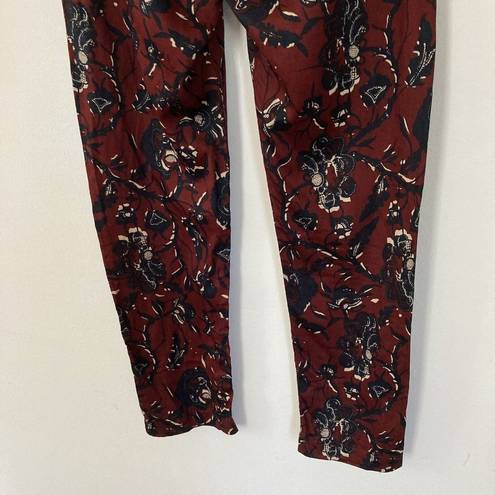 Isabel Marant Isabel‎ Marant Etoile Pants Womens 36 French Boho Ethnic Floral Print Voile