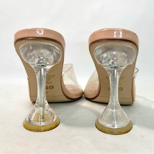 EGO  Perspex Heel Clear Heel Mules size 38 EU