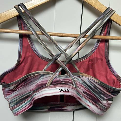 Peloton Pelotón collab with WITH sport bra size M