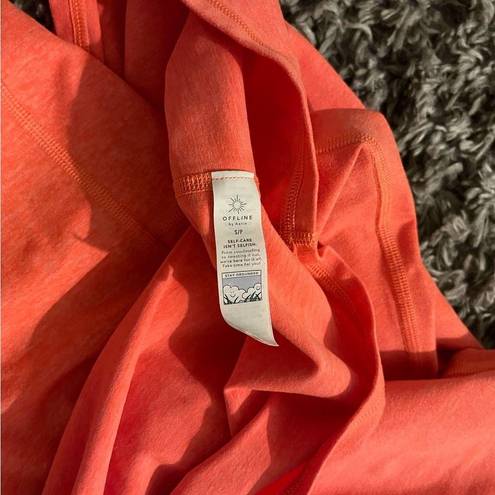 Aerie orange the hugger tennis dress size small