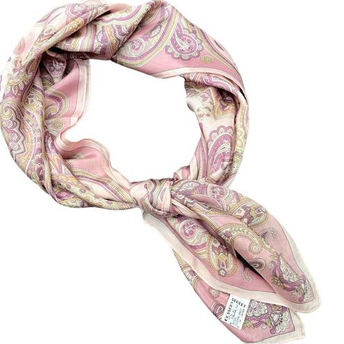 Oscar de la Renta  Vintage Silk Scarf