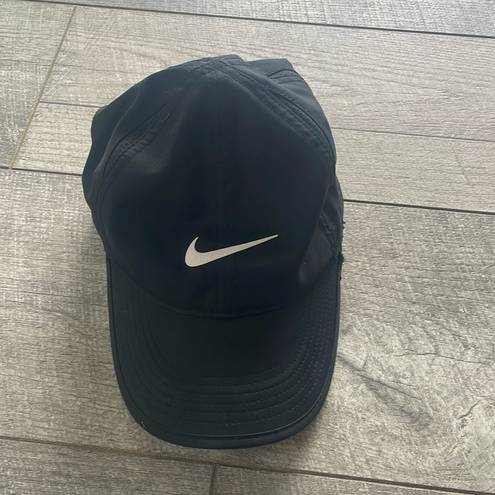 Nike Featherlight Dri-Fit Black Baseball Hat