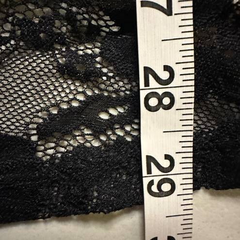 Torrid  Black Lace Peplum 2x long sleeve