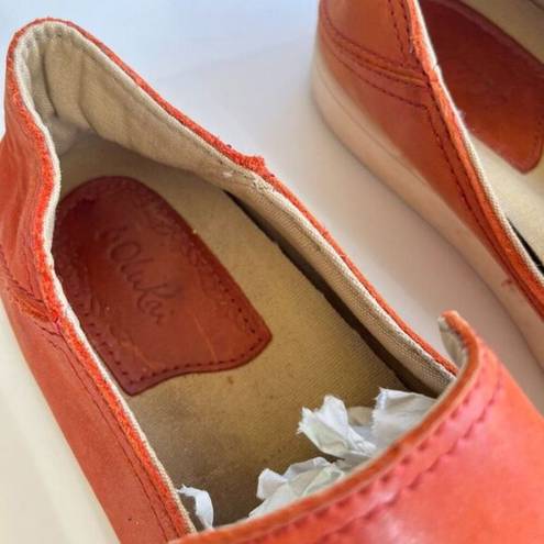 Olukai  Orange Loafers KAILUA Womens Size 8 Slip On Shoes Beach Cruise Athletic‎