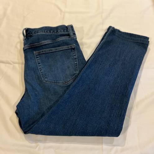 Uniqlo  Womens  Slim Fit Straight High Rise Jeans Straight Size 33x34(12)