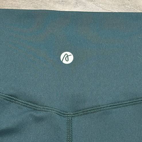 AYBL  High Rise Green Bike Shorts Size Medium