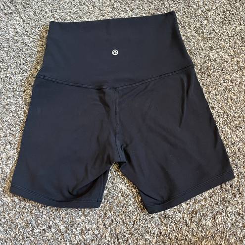 Lululemon Align Black Short Size 6 - 6”