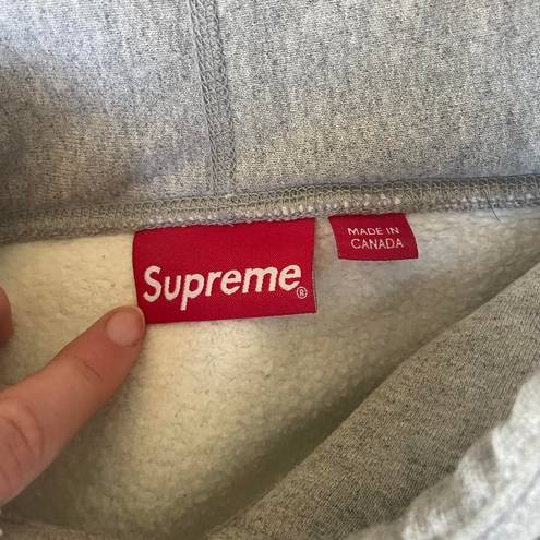 Supreme Micro Label Hoodie