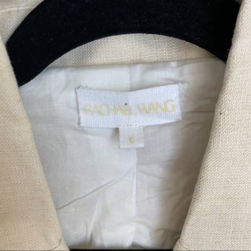 Eileen Fisher Rachael Wang Oversized blazer suit 77% Hemp sustainable size L NWT